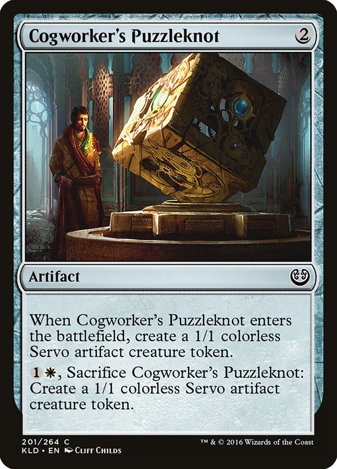 Cogworker's Puzzleknot [Kaladesh] | Good Games Modbury
