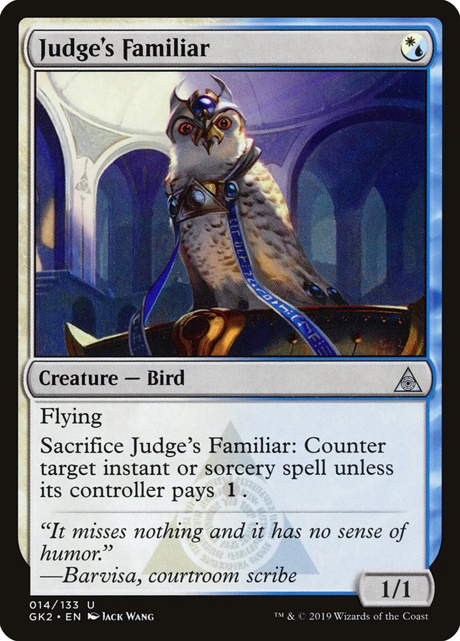 Judge's Familiar [Ravnica Allegiance Guild Kit] | Good Games Modbury