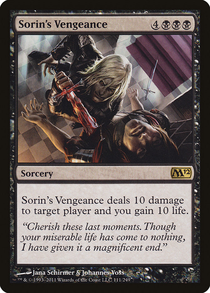 Sorin's Vengeance [Magic 2012] | Good Games Modbury