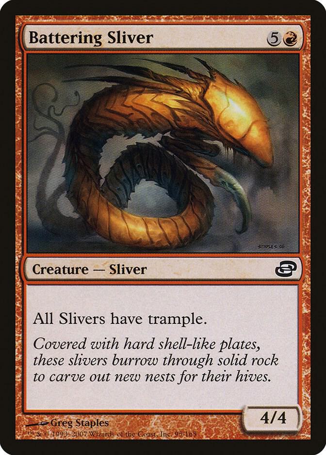 Battering Sliver 95/165 (Planar Chaos)  | Good Games Modbury