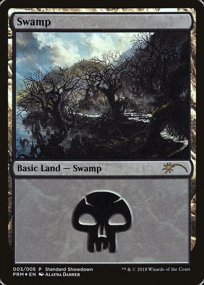 Swamp 3/5 (Standard Showdown Promos)  - Foil | Good Games Modbury