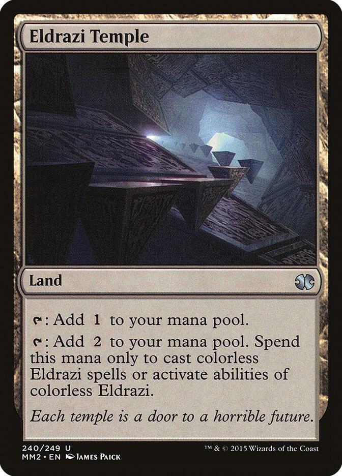 Eldrazi Temple 240/249 (Modern Masters 2015)  - Foil | Good Games Modbury