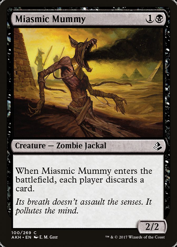 Miasmic Mummy [Amonkhet] | Good Games Modbury
