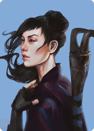 Yuriko, the Tiger's Shadow Art Card [Commander Masters Art Series] | Good Games Modbury