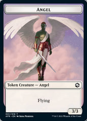 Spider // Angel Double-Sided Token [Dungeons & Dragons: Adventures in the Forgotten Realms Tokens] | Good Games Modbury