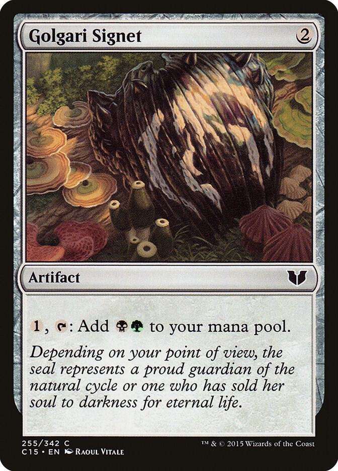 Golgari Signet 255/342 (Commander 2015)  | Good Games Modbury