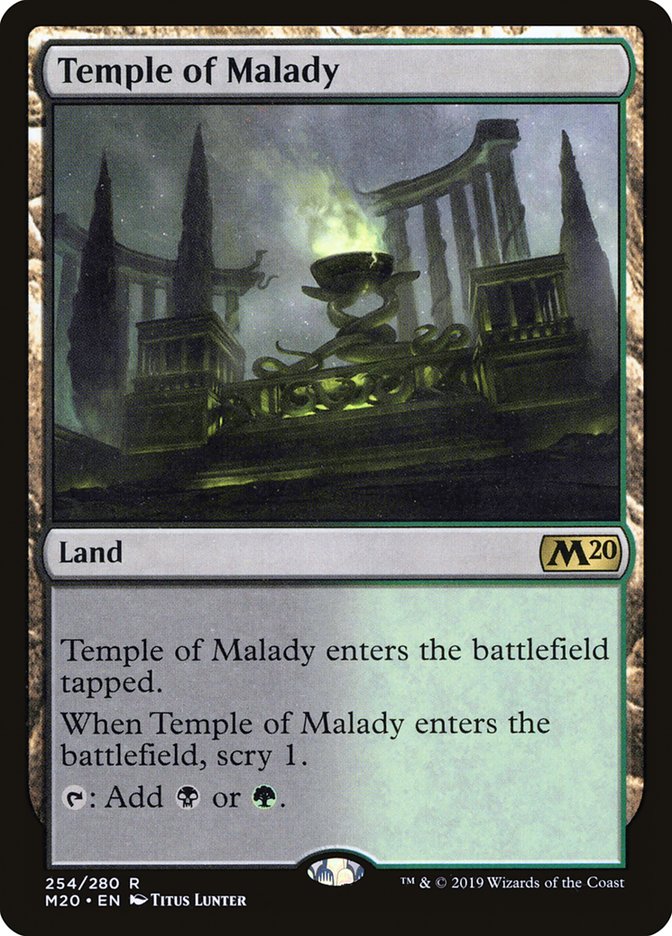 Temple of Malady [Core Set 2020] | Good Games Modbury