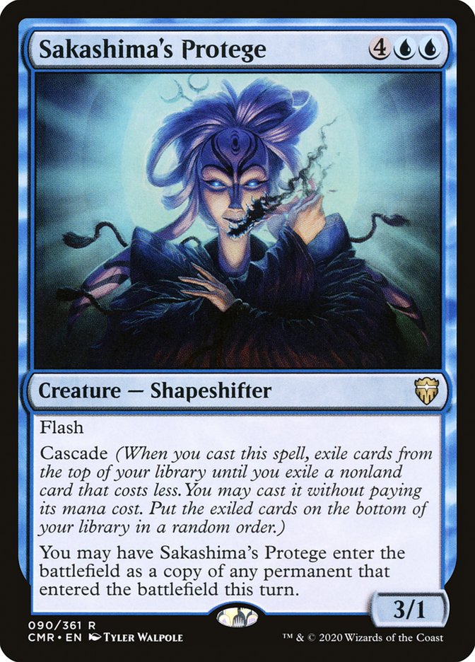 Sakashima's Protege 90 (Commander Legends)  - Foil | Good Games Modbury
