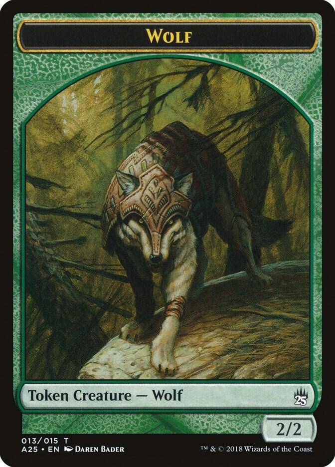 Wolf Token 13/15 (Masters 25)  | Good Games Modbury