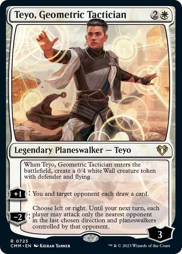 Teyo, Geometric Tactician [Commander Masters] | Good Games Modbury