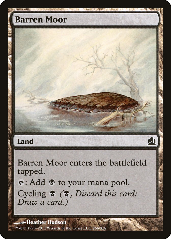 Barren Moor [Commander 2011] | Good Games Modbury