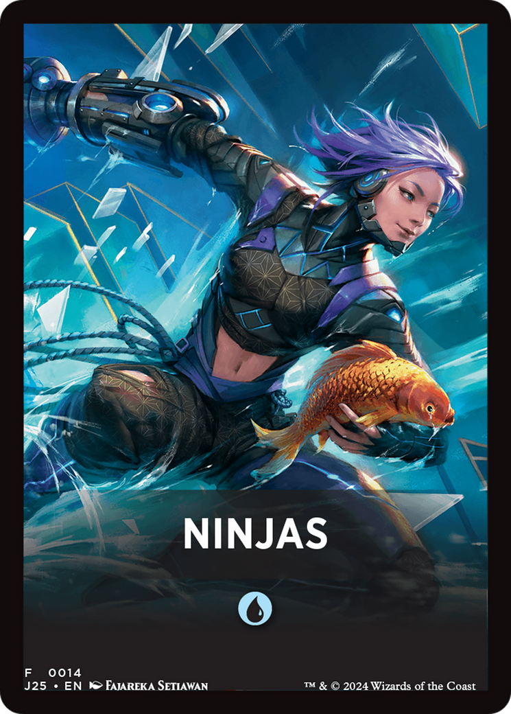 Ninjas Theme Card [Foundations Jumpstart Front Cards] | Good Games Modbury