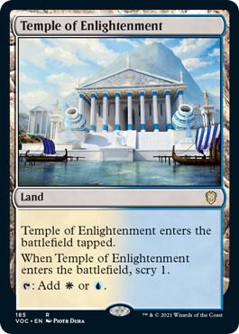 Temple of Enlightenment 185/38 (Commander: Innistrad: Crimson Vow)  | Good Games Modbury