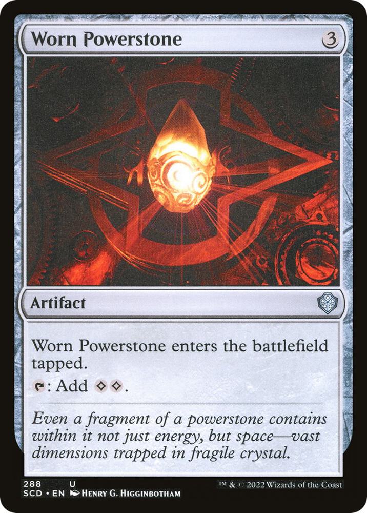 Worn Powerstone 288/352 (Starter Commander Decks)  | Good Games Modbury