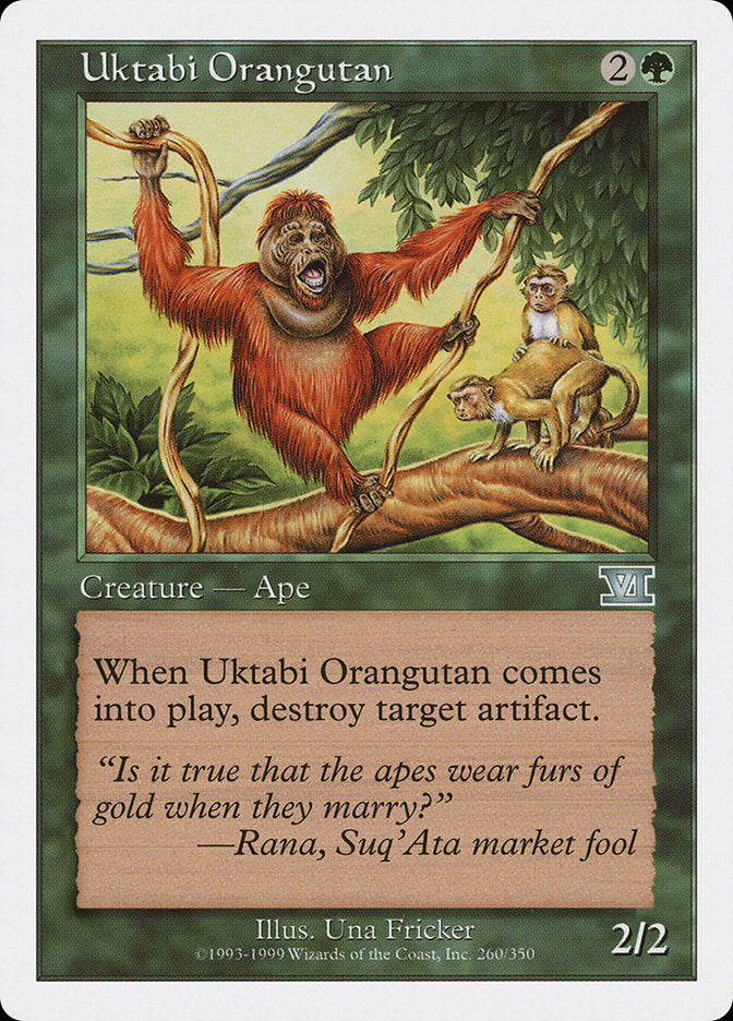 Uktabi Orangutan 260/350 (Classic Sixth Edition)  | Good Games Modbury