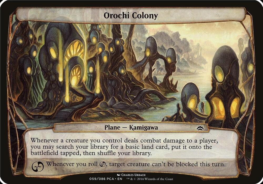 Orochi Colony Planechase Anthology 59/86 (Oversize Cards)  | Good Games Modbury