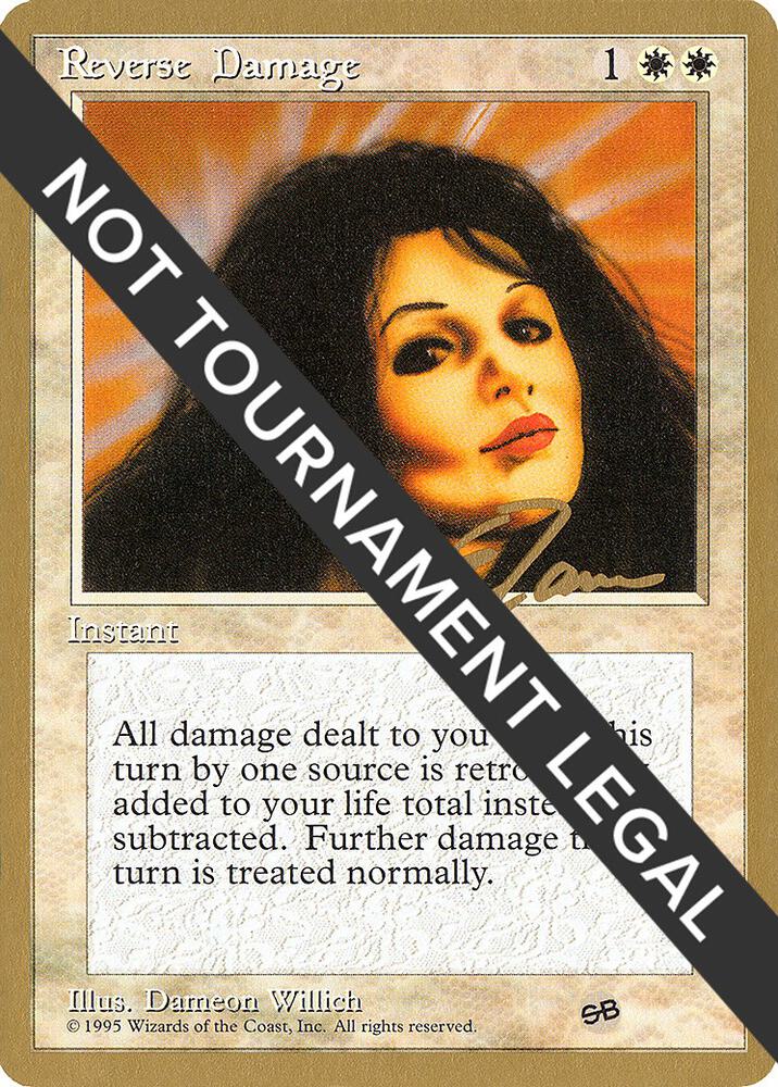 Reverse Damage 1996 Eric Tam 4ED SB et45sb/308 (World Championship Decks)  | Good Games Modbury