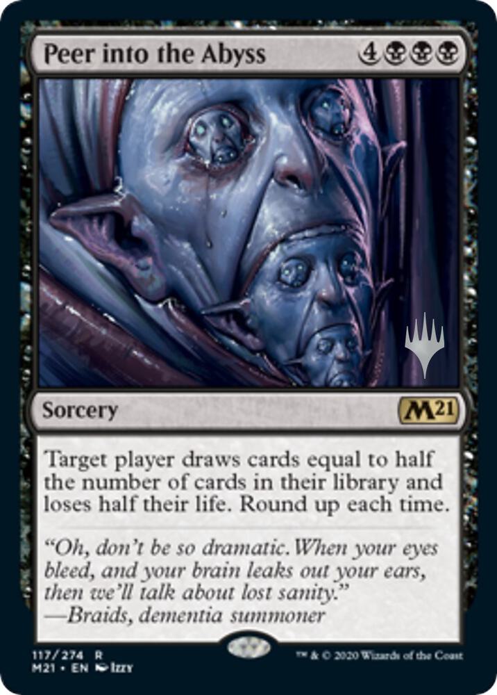 Peer into the Abyss 117 (Promo Pack: Core Set 2021)  | Good Games Modbury
