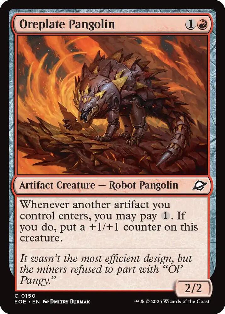 Oreplate Pangolin 150 (Edge of Eternities)  - Foil | Good Games Modbury