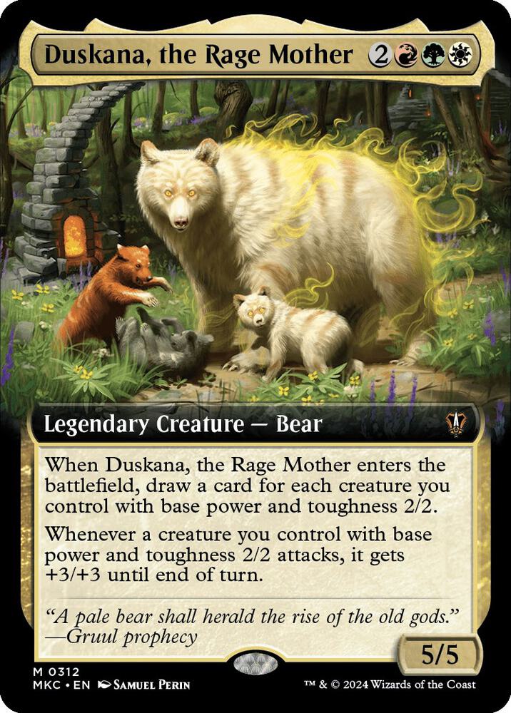 Duskana, the Rage Mother 312/311 (Commander: Murders at Karlov Manor)  - Extended Art | Good Games Modbury