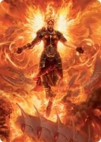 Chandra Hopes Beacon Art Card 30 (Art Series: March of the Machine)  | Good Games Modbury