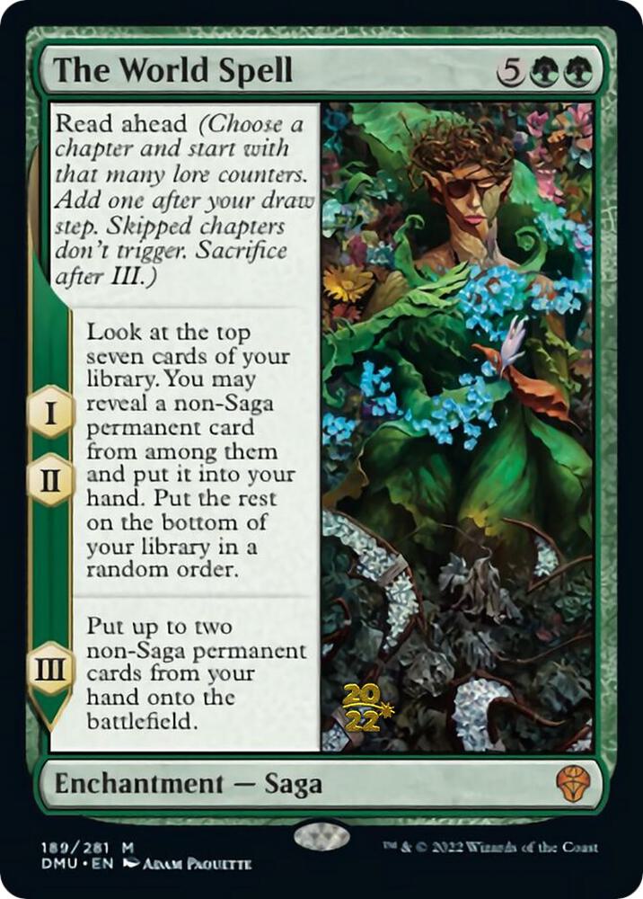 The World Spell 189s/161 (Prerelease Cards)  - Foil | Good Games Modbury