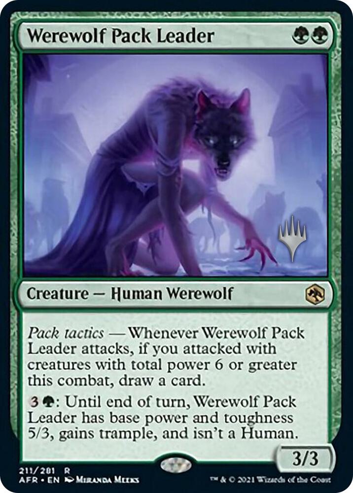 Werewolf Pack Leader 211p/241 (Promo Pack: Adventures in the Forgotten Realms)  | Good Games Modbury