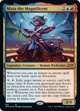 Myra the Magnificent Galaxy Foil 461/244 (Unfinity)  - Foil | Good Games Modbury