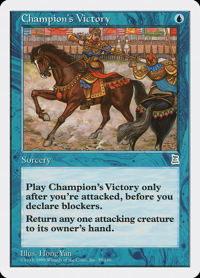 Champion's Victory 39/180 (Portal Three Kingdoms)  | Good Games Modbury