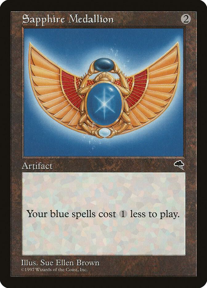 Sapphire Medallion 306/350 (Tempest)  | Good Games Modbury