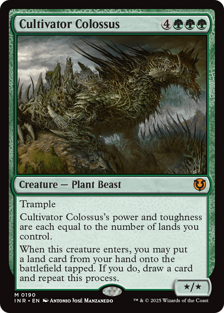 Cultivator Colossus [Innistrad Remastered] | Good Games Modbury