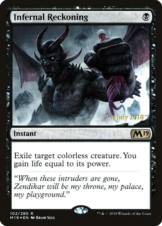 Infernal Reckoning 102 (Prerelease Cards)  - Foil | Good Games Modbury