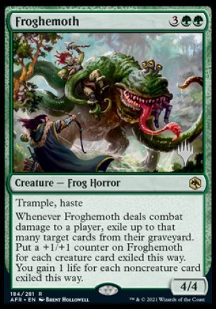 Froghemoth (Promo Pack) [Dungeons & Dragons: Adventures in the Forgotten Realms Promos] | Good Games Modbury