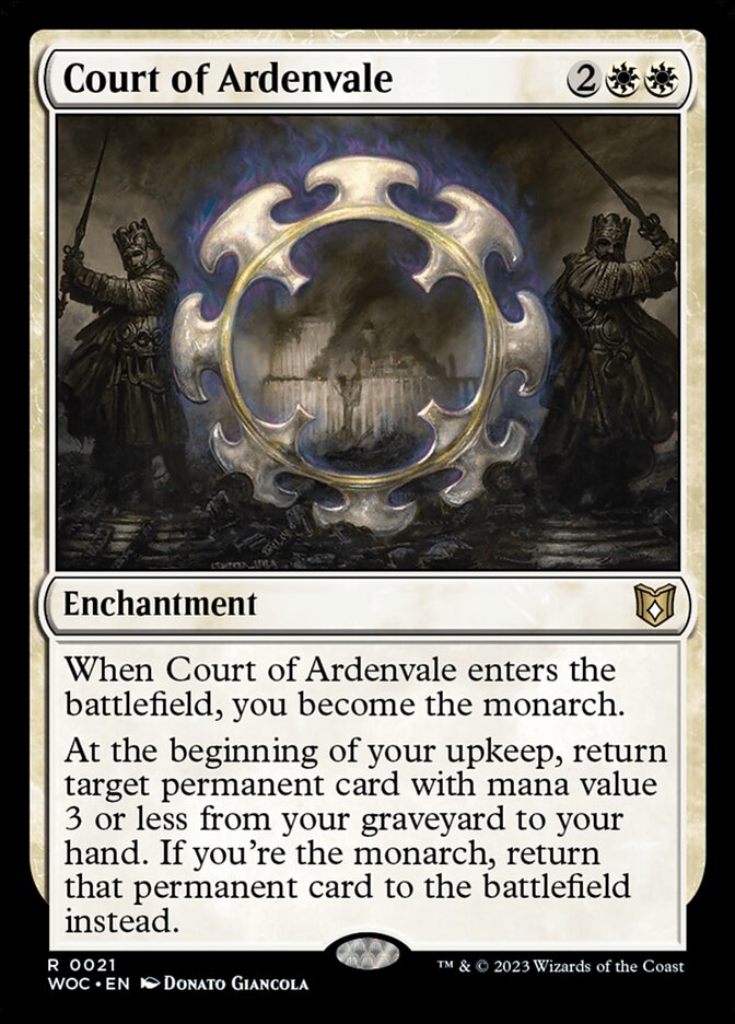 Court of Ardenvale 21/173 (Commander: Wilds of Eldraine)  - Foil | Good Games Modbury