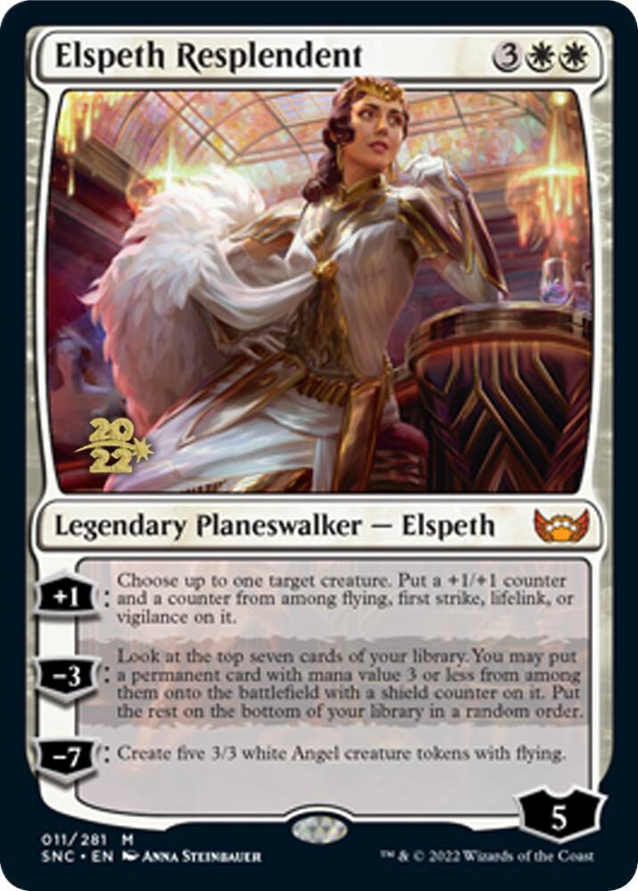 Elspeth Resplendent 11s/161 (Prerelease Cards)  - Foil | Good Games Modbury