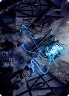 Dreamshackle Geist Art Card 22 (Art Series: Innistrad: Crimson Vow)  | Good Games Modbury