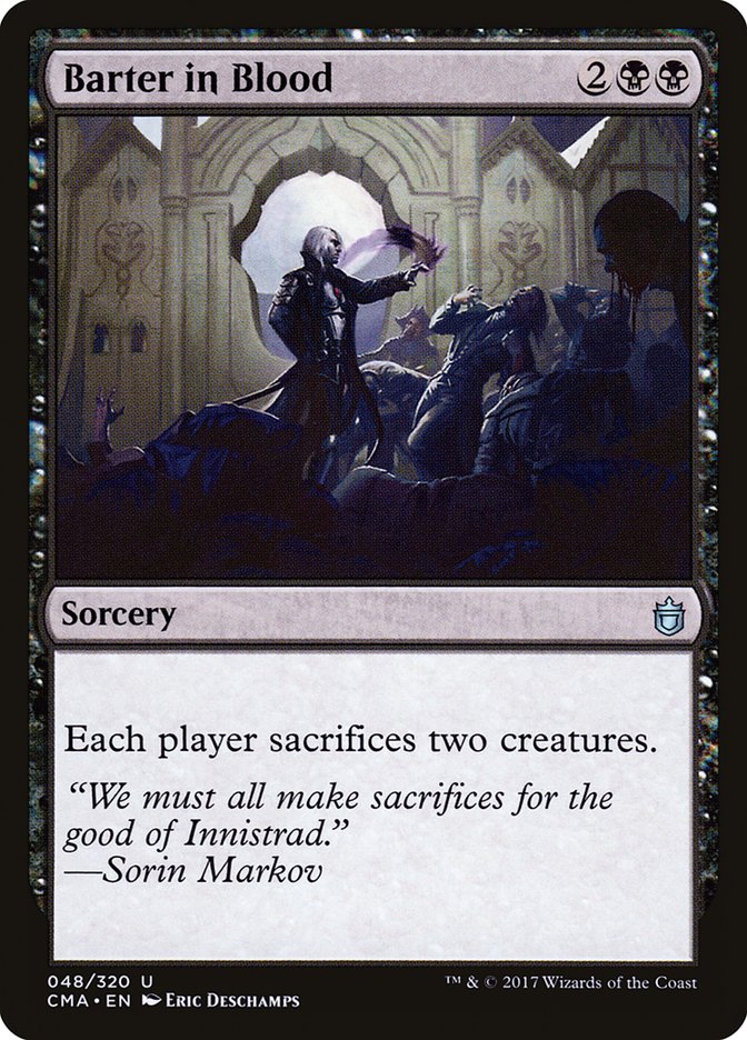 Barter in Blood [Commander Anthology] | Good Games Modbury