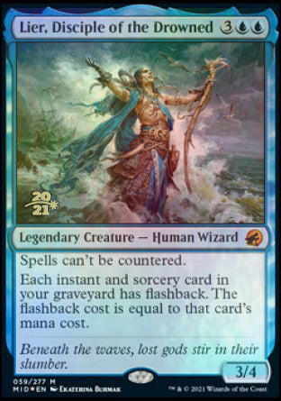 Lier, Disciple of the Drowned [Innistrad: Midnight Hunt Prerelease Promos] | Good Games Modbury