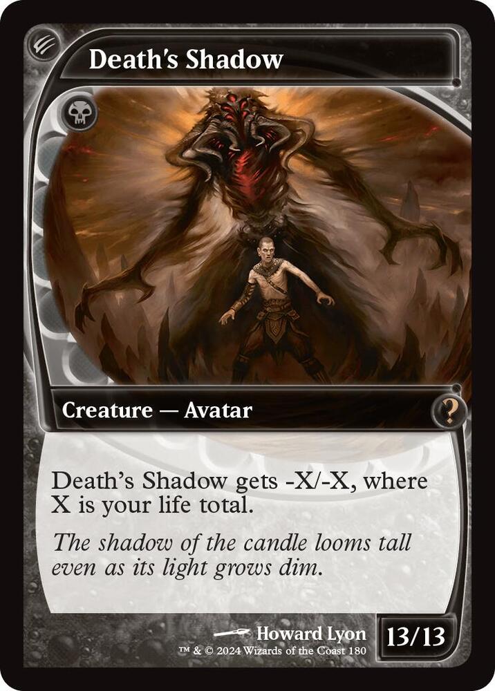 Death's Shadow 180/390 (Mystery Booster 2)  - Future Sight Foil | Good Games Modbury