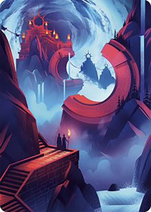 Mountain Art Card 45 (Art Series: The Lost Caverns of Ixalan)  | Good Games Modbury