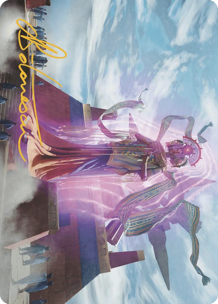 Ojer Taq Deepest Foundation Art Card 4 81 Gold Stamped Signature 4 (Art Series: The Lost Caverns of Ixalan)  | Good Games Modbury