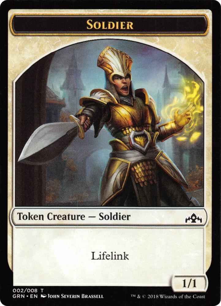 Soldier 002 Soldier 006 Token 2 // 6 (Guilds of Ravnica: Guild Kits)  | Good Games Modbury