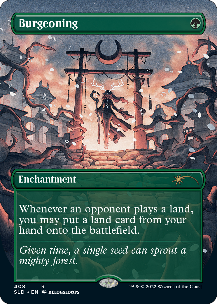 Burgeoning (Borderless) [Secret Lair Drop Series] | Good Games Modbury