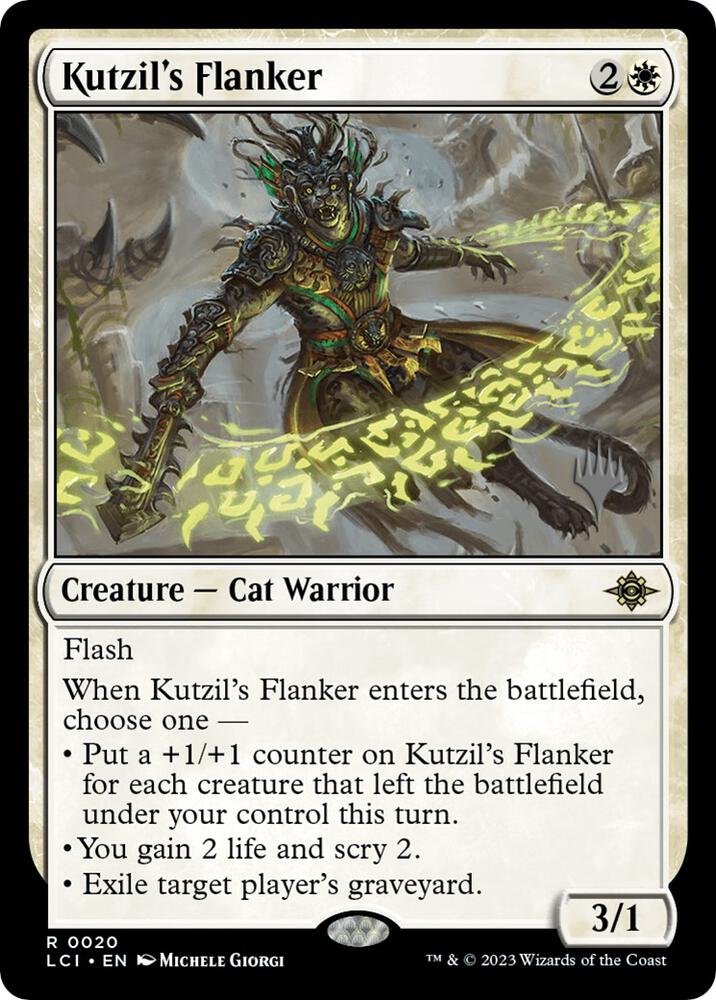 Kutzils Flanker 20p/138 (Promo Pack: The Lost Caverns of Ixalan)  - Foil | Good Games Modbury
