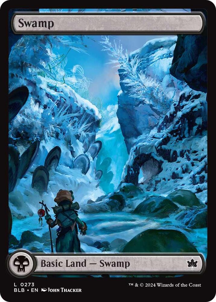 Swamp 273 (Bloomburrow)  - Foil | Good Games Modbury