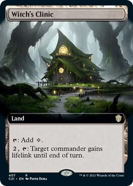Witchs Clinic Extended Art 407/81 (Commander 2021)  | Good Games Modbury