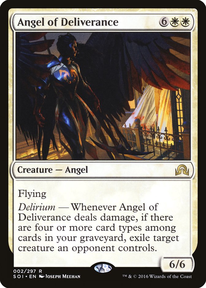 Angel of Deliverance 2/297 (Shadows over Innistrad)  | Good Games Modbury