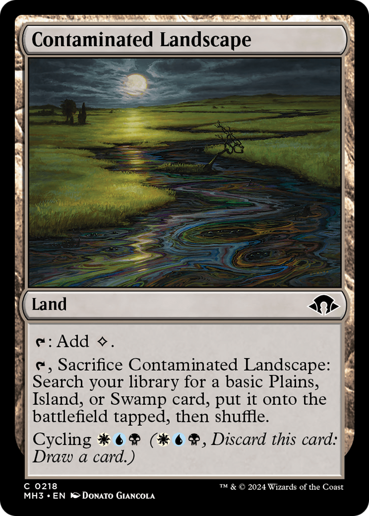 Contaminated Landscape [Modern Horizons 3] | Good Games Modbury