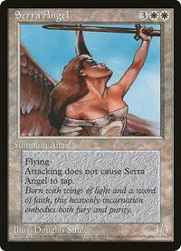 Serra Angel (Oversized) [Oversize Cards] | Good Games Modbury