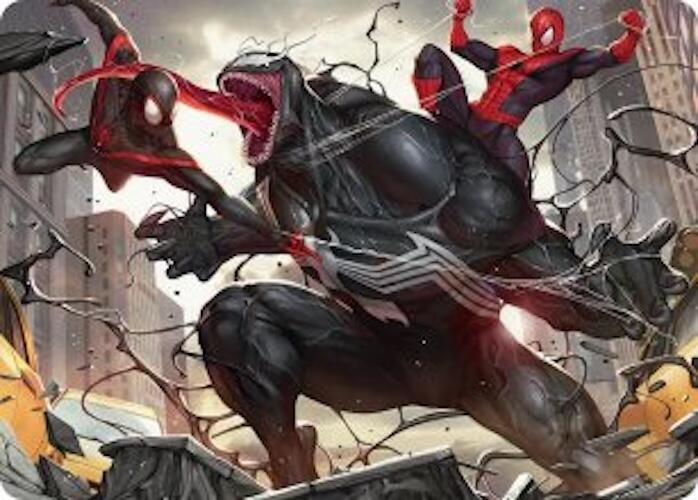Terrific Team Up Art Card 23 (Art Series: Marvel's Spider-Man)  | Good Games Modbury
